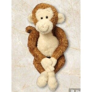 Gund Kids 2004 Yoga Monkey Retired 14 inch 20016